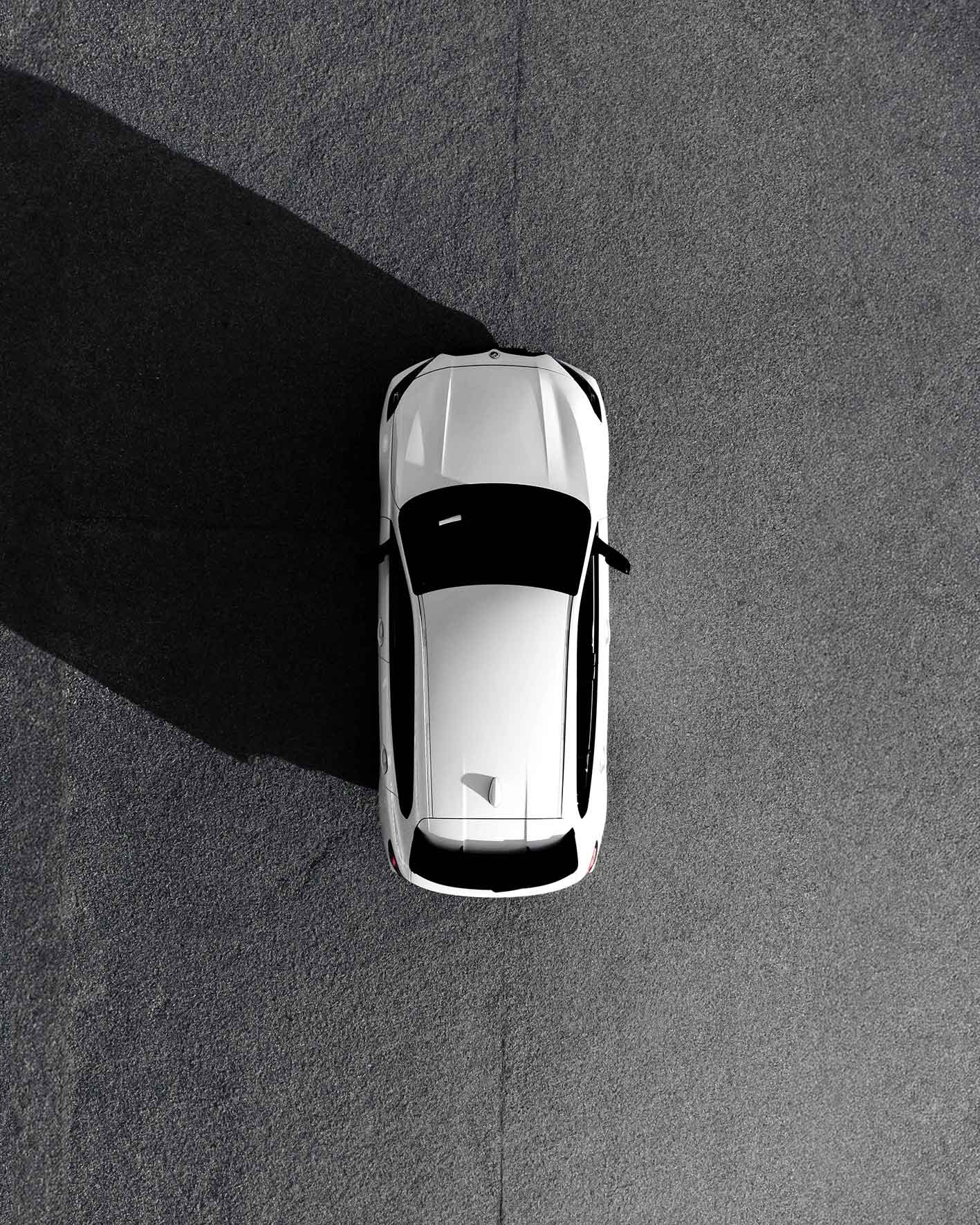 BMW M135i F40 xDrive Drohne TopView
